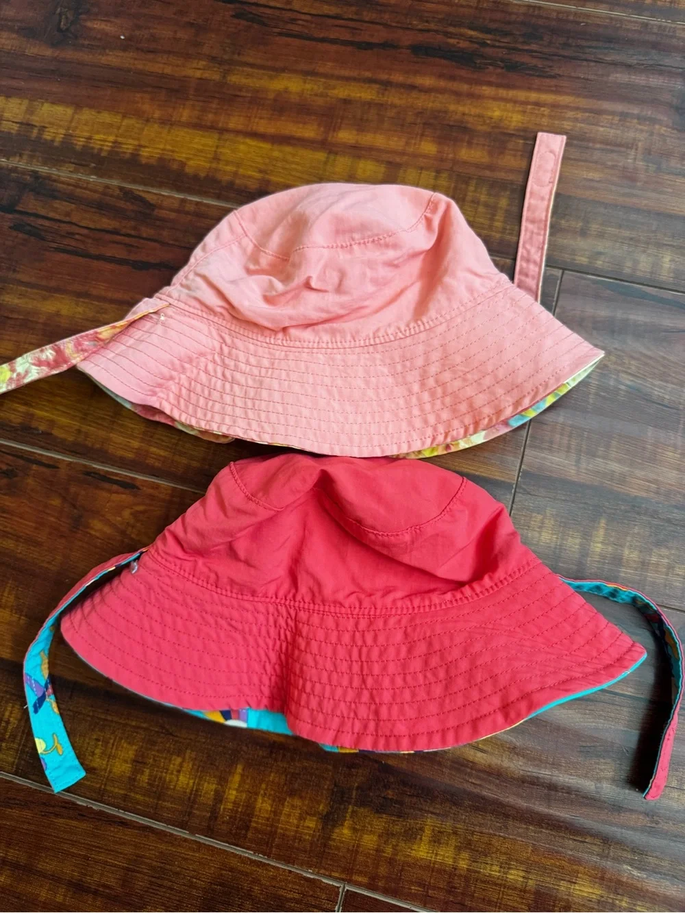 Patagonia Baby Bucket Hat Reversible  - Bundle of 2